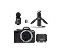 Canon EOS R50 negra + RF-S 18-45mm Content Creator Kit