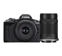 Canon EOS R50 Kit con (RF 18-45mm + RF 55-210mm ) (Negro)