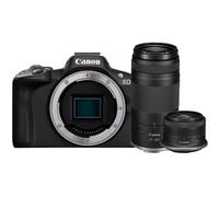 Canon EOS R50 + RF-S 18-45 + RF 75-300mm double zoom kit | ✅5 años de garantia