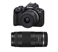 Canon EOS R50 + RF-S 18-45 + RF 75-300mm double zoom kit