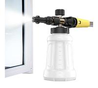 Cañón Espumador Para Lavado De Coches | 1 Litro Herramienta De Limpieza De Alta Presión Ajustable,Pulverizador De Espuma Nieve - Para Jardín Baño de Mascotas Motocicletas y Superficies