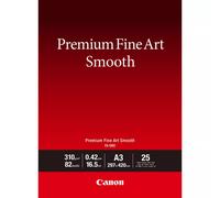 Papel Inkjet Photo marca CANON modelo FA-SM 2 Premium FineArt Smooth A 3, 25 Sheet, 310 g