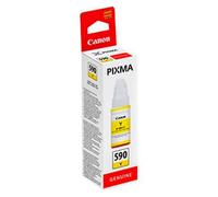 Canon Botella de tinta GI-590Y Amarilla 70 ml Original 1606C001 – 7000 páginas