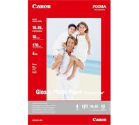 Canon GP-501 Glossy Photo Paper - Papel fotográfico (100 x 150 mm, 4x6") 10 hojas