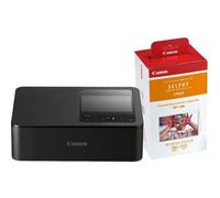 Canon Impresora Selphy CP1500 + Papel RP-108 10x15 (108 hojas) negro