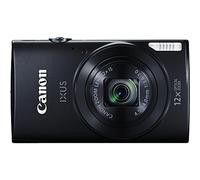 Canon IXUS 170 - Cámara compacta de 20.5 Mp (pantalla de 2.7", zoom óptico 12x, estabilizador óptico, video full HD), negro