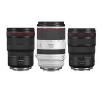 Canon Juego de lentes Trinity RF 15-35mm f/2.8 L IS USM + RF 24-70mm f/2.8 L IS USM + RF 70-200mm f/2.8 L IS USM