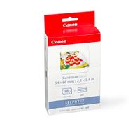Canon KC-18IF cartucho de tinta + pegatinas formato tarjeta de crédito (original)