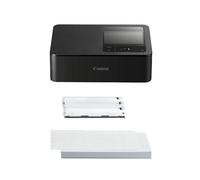 Canon Kit de Papel para Impresora fotográfica portátil SELPHY CP1500, Negro - Impresora Bluetooth inalámbrica con Accesorios - Compacta y Ligera - con 54 Hojas de Papel 4x6