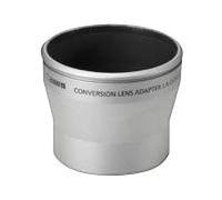 Canon LA-DC58B - Adaptador para objetivos de cámaras Canon PowerShot G3, plata