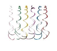 Cañón lanzador de serpentinas multicolor, 40 cm, para fiestas de cumpleaños, 1 unidad