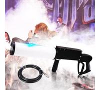 Cañón LED de Fiesta, Pistola de CO2 criogénica de Mano, Barra de Club Nocturno, Efecto de Chorro de DJ, Colorido con Manguera de Gas, nebulizador, Pistola de Humo, Efecto de Escenario en Aerosol