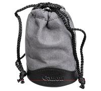 Canon LP814 - Bolsa para objetivo Canon EF-S 18-55mm f/3.5-5.6 USM (cierre fácil), gris