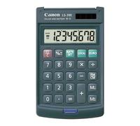 Canon LS-39E, Calculadora Básica, Pantalla LCD de Gran Tamaño, Ligera, Ideal para Oficinas, Hogar, Estudiantes, Gris