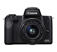 Canon EOS M50 negra + objetivo EF-M 15-45mm IS STM negro