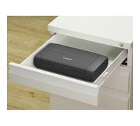 Canon MAXIFY BX110 Impresora Pequeña Inalámbrica - Batería Recargable - Imprime hasta A4 Desde Ordenador, Smartphone | Ideal para Teletrabajo y Viajes