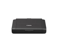 Canon MAXIFY BX110 Impresora Pequeña Inalámbrica - Batería Recargable - Imprime hasta A4 Desde Ordenador, Smartphone | Ideal para Teletrabajo y Viajes