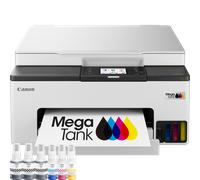 Canon MAXIFY GX1051: impresora inalámbrica MegaTank 3 en 1 de inyección de tinta en color con depósitos de tinta rellenables + 3 botellas de tinta ne