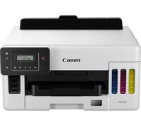 Canon MAXIFY GX5150, Impresora de inyección de tinta, Wi-Fi/Ethernet/USB, Depósito Recargable, Impresión a dos caras automática, LCD, 15,5 ipm Color, 24 ipm Blanco y Negro