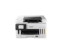 Canon MAXIFY GX6550 Impresora para uso doméstico y oficina, impresoras y escáneres a color todo en uno inalámbrica, impresora de inyección de tinta, copiadora y escáner MegaTank, conectividad WiFi y