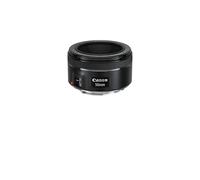 Canon 0570C005AA - Objetivo para cámara réflex (EF 50 mm, F/1.8 STM), color negro