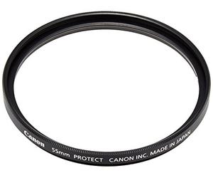 Canon Original - Filtro protector para objetivos de 55 mm, Negro