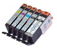 Canon Original PGI-580BK/CLI-581 BK/C/M/Y (580 581) Multipack Set, Pixma TR7550, TS8150, TR8550, TS8151, TS9150 y otros, Setup Cartuchos de tinta sin embalaje