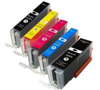 Canon Pack 5 Tintas Compatibles PGI580XXL CLI581XXL para Canon PIXMA TR7550 TR8550 TS6150 TS6151