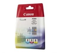Canon Pack cartuchos CLI-8 3 colores (C/M/Y)