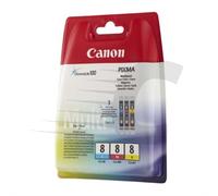 Multipack 3 Cartuchos Canon Tinta Cli-8 C/m/y