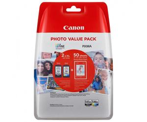 Canon Pack PG545XL + CL546XL + Papel foto (original)