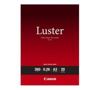 Canon LU-101 - Papel fotográfico, 260 micrones, A3 (297 x 420 mm), 260 g/m2, 20 hojas