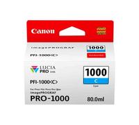 CANON PFI-1000 (0547C001) CIAN INK - 5025 PHOTOS | PARA IMAGEPROGRAF PRO-1000