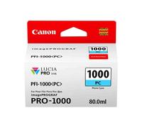 CANON PFI-1000 (0550C001) FOTO CIAN INK - 5140 PHOTOS | PARA IMAGEPROGRAF PRO-1000