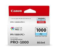 Canon PFI-1000 PC Cartucho de tinta original Foto Cian para Impresora Fotográfica PRO-1000