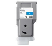 Canon PFI-207C cartucho de tinta cian