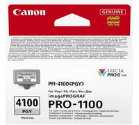 Canon PFI-4100PGY Genuine Printer Ink Cartridge - High Performance & Fade Resist