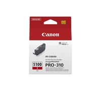 Canon PFI-5100 - Depósito de tinta, color rojo
