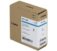 Canon pfi110c adecuado para ipf2000 tinta cian 2365c001 160ml