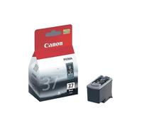 Canon PG-37 Cartucho de tinta original Negro para Impresora de Inyeccion de tinta Pixma iP1800-iP1900-iP2500-iP2600-MP140-MP190-MP210-MP220-MP470