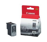 Canon PG-40 Cartucho de tinta original Negro para Impresora de Inyeccion de tinta Pixma iP1200-iP1300-iP1600-iP1700-Ip2200-MP150-MP160-MP170-MP180-MP460-FAX JX200-JX210P-JX500-JX510P