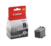 Canon PG-40 Cartucho de tinta original Negro para Impresora de Inyeccion de tinta Pixma iP1200-iP1300-iP1600-iP1700-Ip2200-MP150-MP160-MP170-MP180-MP460-FAX JX200-JX210P-JX500-JX510P