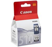 Canon PG-510 Cartucho de tinta original Negro para Impresora de Inyeccion de tinta Pixma MX320-MX330-MX340-MX350-MX360-MX410-MX420-MP230-MP240-MP250-MP252-MP260-MP270-MP272-MP280-MP282-MP480-MP490-MP492-MP495-MP499-IP2700-IP2702
