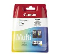 Canon PG-540/CL-541 cartucho de tinta 2 pieza(s) Original Rendimiento estándar Negro, Cian, Magenta, Amarillo