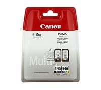 Canon PG-545/CL-546 Multipack cartucho de tinta 2 pieza(s) Original Negro, Cian, Magenta, Amarillo