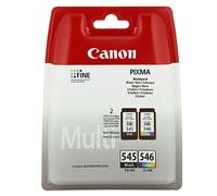 Canon PG-545/CL-546 Multipack cartucho de tinta 2 pieza(s) Original Negro, Cian, Magenta, Amarillo