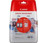 Canon Cartucho de tinta PG-545XL/CL546XL Original – Negro Cian Amarillo Magenta – Pack 2 piezas