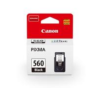 Canon PG-560, Cartucho de Tinta Original Negro, Cartucho de Tinta Independiente, Impresión de Calidad, Embalaje Sostenible, Compatible con Impresoras de Inyección de Tinta PIXMA