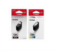 Canon PG-595 y CL-586 Pack cartuchos de tinta