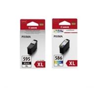 Canon PG-595XL y CL-586XL Pack cartuchos de tinta